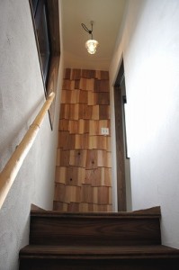 事務所の階段