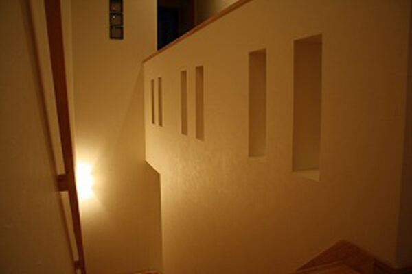 2世帯住宅の階段