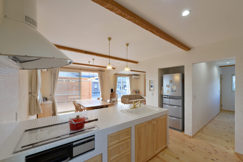 ナチュラルカントリーのキッチン