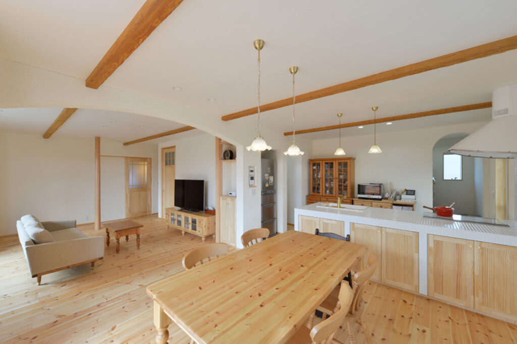 ナチュラルカントリーのダイニング