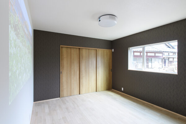 ロフト付き住宅の主寝室｜木ごころホーム