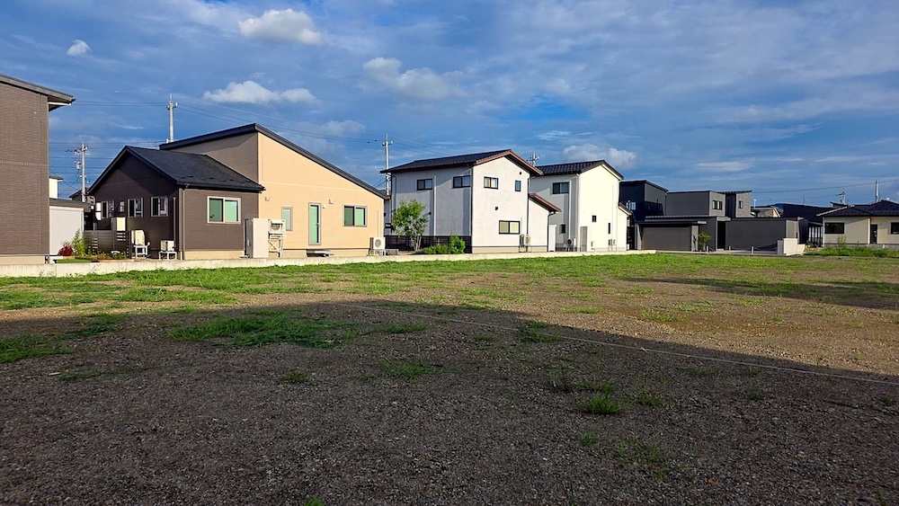 家久町の分譲地