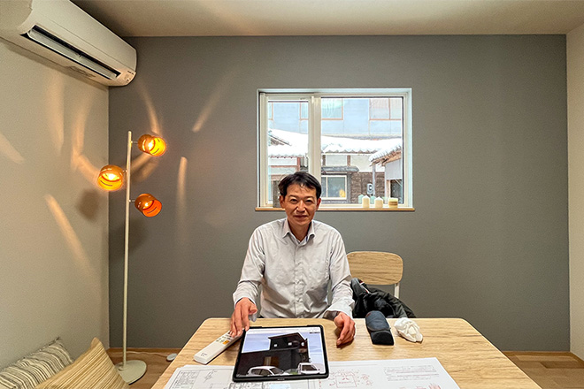越前市の家づくり相談風景
