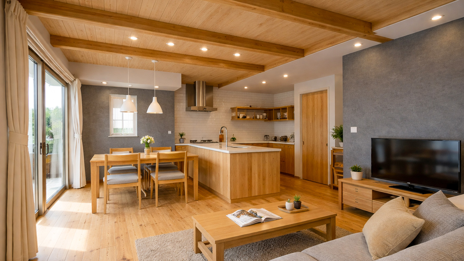 越前市 新築補助金2026 木の家 LDK