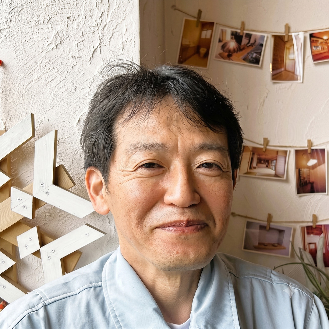 設計担当の二級建築士中西一雄